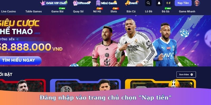 nạp tiền Ball88