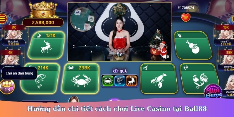 live casino Ball88