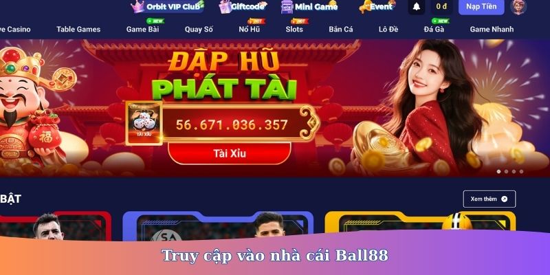 rút tiền Ball88